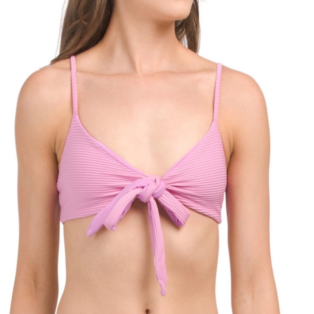 L Space Pink Chloe Bikini Top